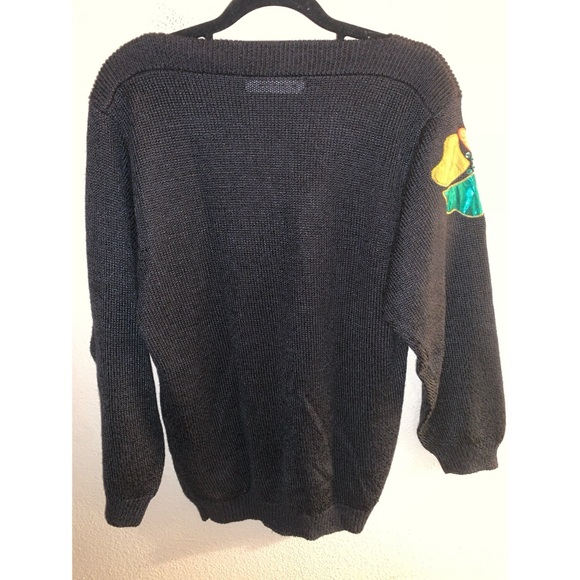 Vintage Louis London Embroidered Sweater - Picture 2 of 5